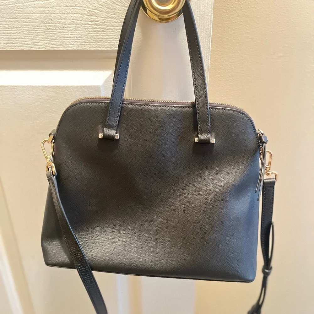 Kate Spade Black Shoulder Bag with Adjustable Strap - Picture 3 of 5